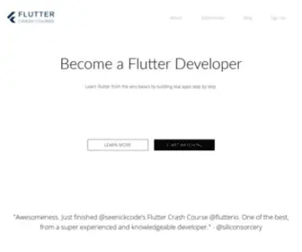 Fluttercrashcourse.com(Flutter Crash Course) Screenshot