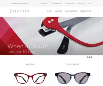 Fluttereyewear.com(Flutter Eyewear reading glasses and reading sunglasses) Screenshot