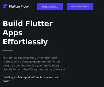Flutterflow.io(Build beautiful) Screenshot