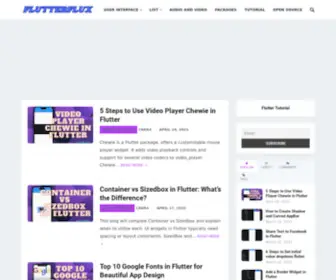 Flutterflux.com(flutterflux) Screenshot
