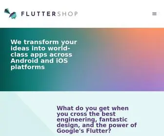 Fluttershop.global(Mobile App Developers) Screenshot