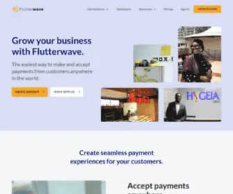 Flutterwave.com(Endless possibilities for every business) Screenshot
