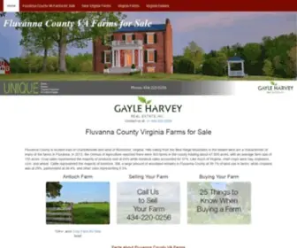 Fluvannacountyvafarms.com(Fluvanna County Virginia Farms For Sale) Screenshot