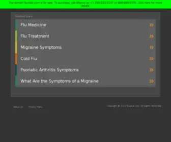 Fluwikie.com(FLU Symptoms Influenza Cold Virus Swine Flu) Screenshot