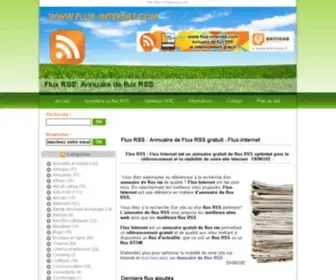 Flux-Internet.com(Flux RSS) Screenshot