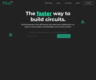 Flux.ai(Where the world builds hardware) Screenshot