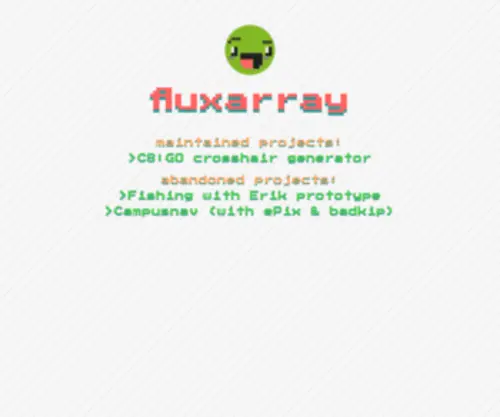 Fluxarray.com(Fluxarray) Screenshot