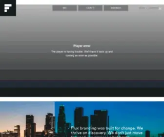 Fluxbranding.com(Creative Branding & Design Agency Los Angeles) Screenshot