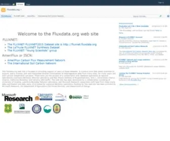 FluxData.org(FluxData) Screenshot
