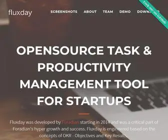 FluxDay.io(Opensource task & productivity management tool) Screenshot