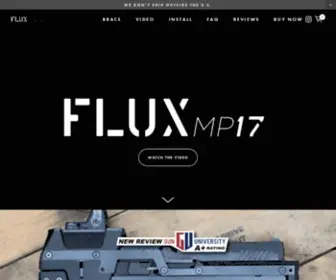 FluxDefense.com(Smaller) Screenshot