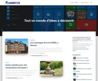 Fluxenet.fr(Actualités) Screenshot