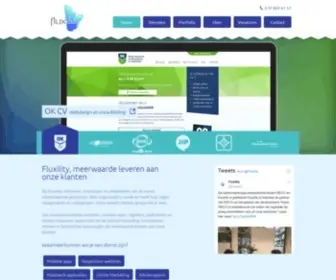 Fluxility.com(Webdesign en apps in Zoetermeer) Screenshot