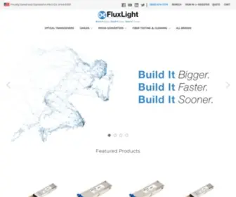 Fluxlight.com(Optical Transceiver Solutions) Screenshot