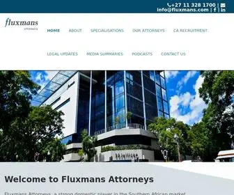 Fluxmans.com(Legal Assistance & Attorneys In Johannesburg) Screenshot