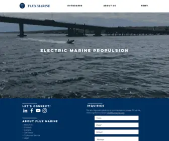 Fluxmarine.com(Flux Marine) Screenshot