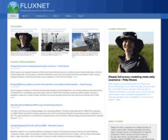 Fluxnet.org(FLUXNET) Screenshot