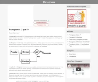 Fluxograma.net(Como fazer Fluxograma Online) Screenshot