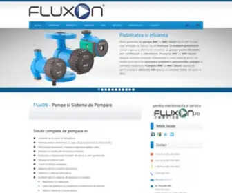 Fluxon.ro(Pompe si Sisteme de Pompare) Screenshot