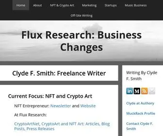 Fluxresearch.com(Clyde F) Screenshot