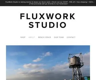 Fluxworkstudiony.com(FluxWork Studio) Screenshot