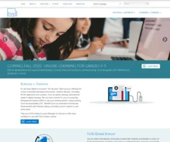 FLVSglobal.net(FlexPoint Virtual School) Screenshot