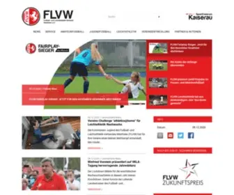 FLVW.de(Herzlich willkommen beim fußball) Screenshot