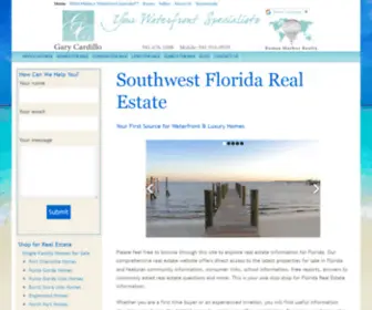 Flwaterfrontliving.com(Southwest Florida Real Estate) Screenshot