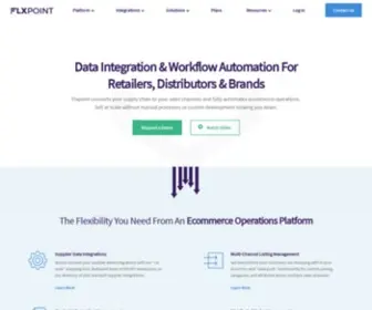 FLxpoint.com(The Leader in Enterprise Dropship & Marketplace Solutions) Screenshot