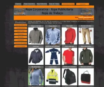 FLxropacorporativa.cl(Ropa Corporativa) Screenshot