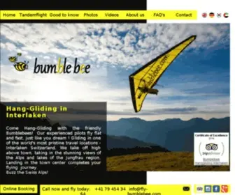 FLY-Bumblebee.com(Hang Gliding) Screenshot