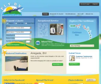 FLY-Bvi.com(Fly BVI) Screenshot