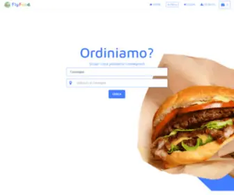FLY-Food.com(Consegna a domicilio dai migliori ristoranti della tua zona) Screenshot