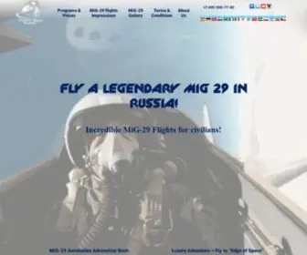 FLY-Mig29.com(Fly a MiG) Screenshot