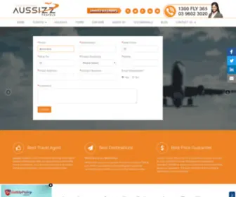 FLY365.com.au(Australian Travel Agents) Screenshot