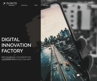 Flyacts.com(Experte für digitale Services) Screenshot