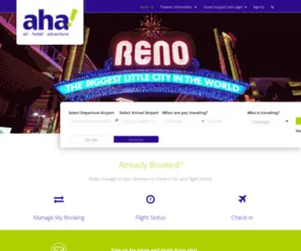 Flyaha.com(AHA) Screenshot