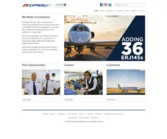 Flyasa.com(ExpressJet Airlines) Screenshot