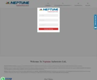 Flyashplants.com(Neptune Industries Limited) Screenshot