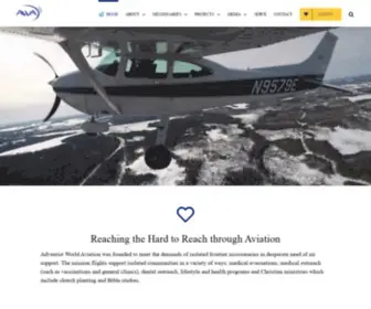 Flyawa.org(Adventist World Aviation) Screenshot