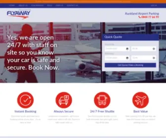 Flyaway.co.nz(Auckland Airport Parking) Screenshot