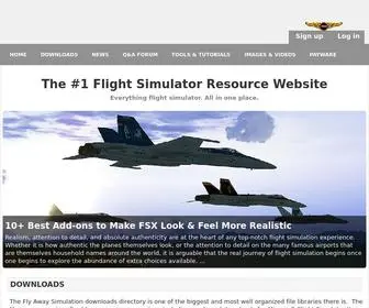 Flyawaysimulation.com(Fly Away Simulation) Screenshot