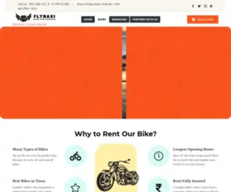 FLybaxi.com(Bike Rent in Jaipur) Screenshot