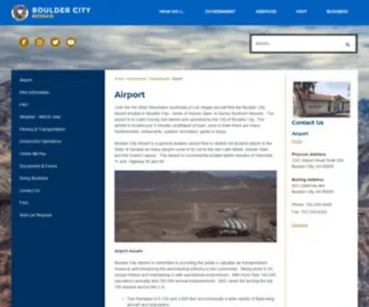 FLybouldercity.com(Our General Aviation Facility) Screenshot
