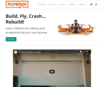 FLYbrix.com(Build your own drones) Screenshot