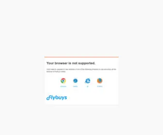 FLybuys.co.nz(New Zealand's most loved loyalty programme) Screenshot