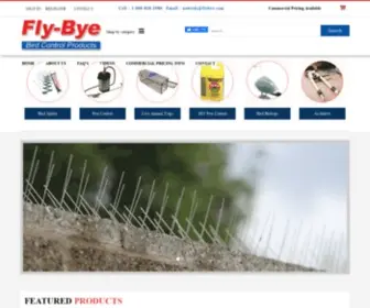 FLYbye.com(FlyBye Bird and Pest Control) Screenshot