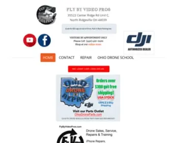 FLYByvideopros.com(Drone Services and Sales) Screenshot