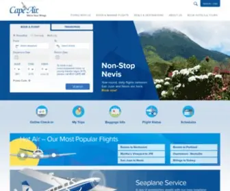 FLycapeair.com(Cape Air Official Site) Screenshot