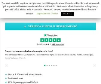 FLycare.eu(Rimborso ritardo aereo) Screenshot